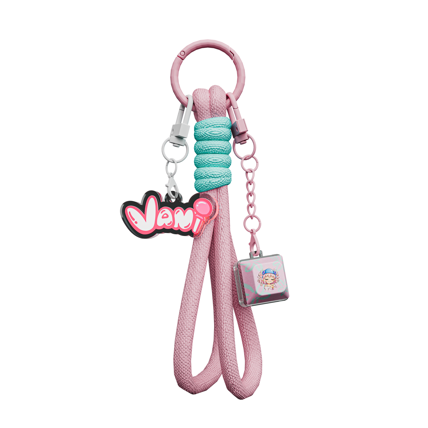 Vanilbean Fidget Keychain Style A