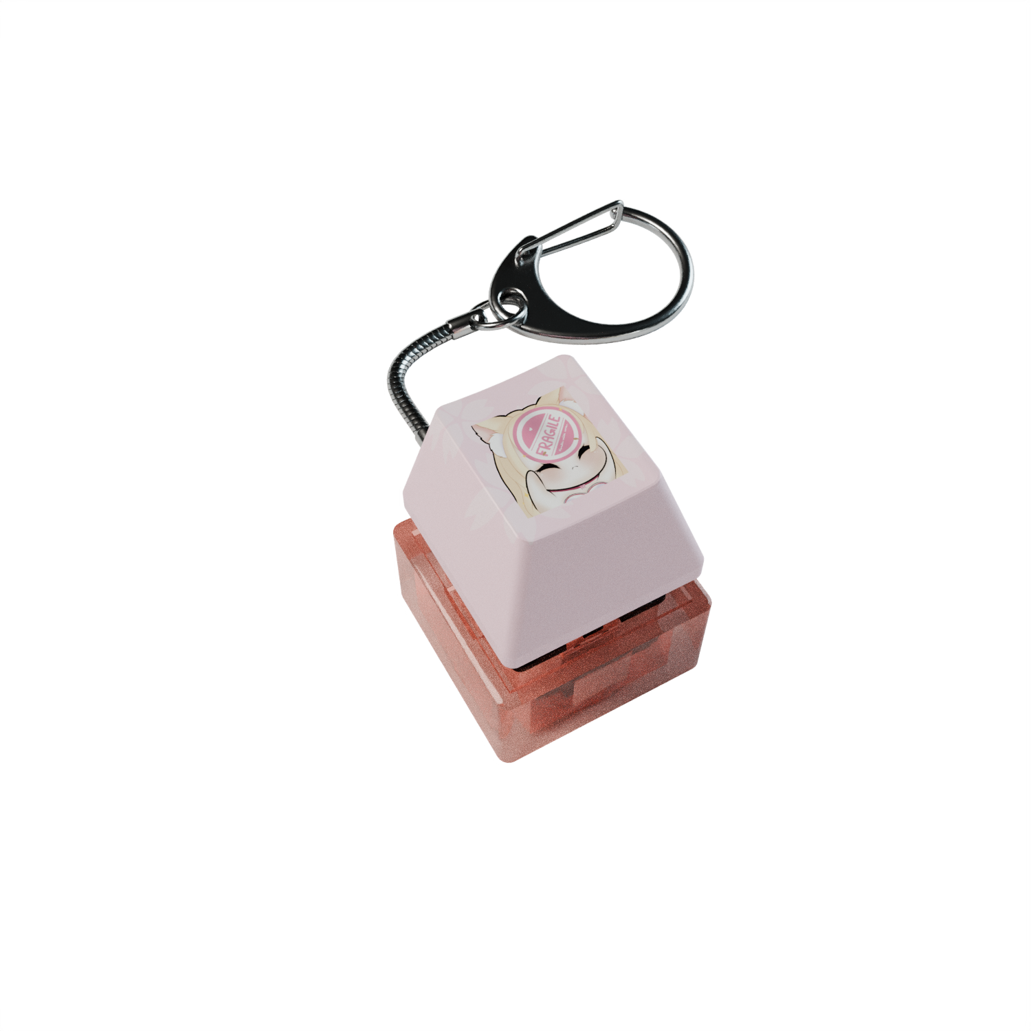 Lannah Babe Clicky Fidget Keychain