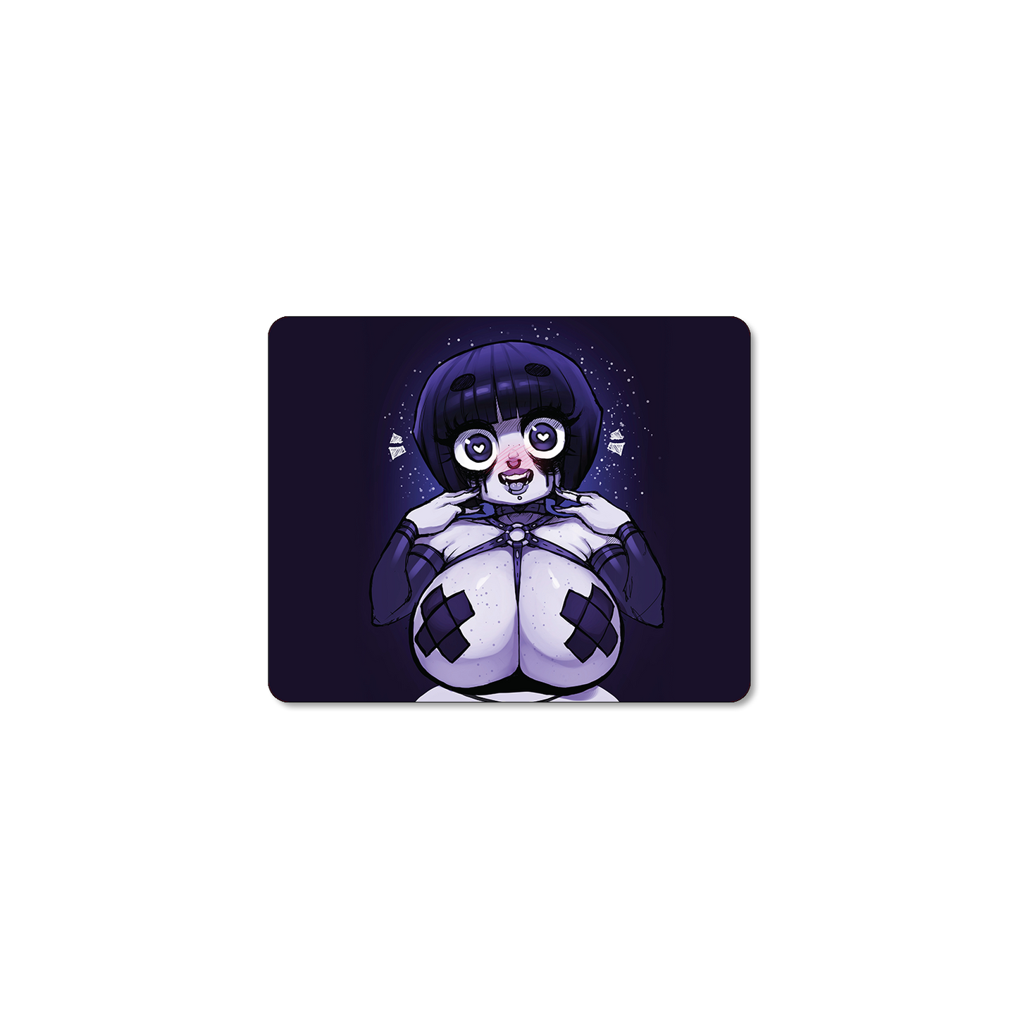 Le Darknud Glass Mousepad