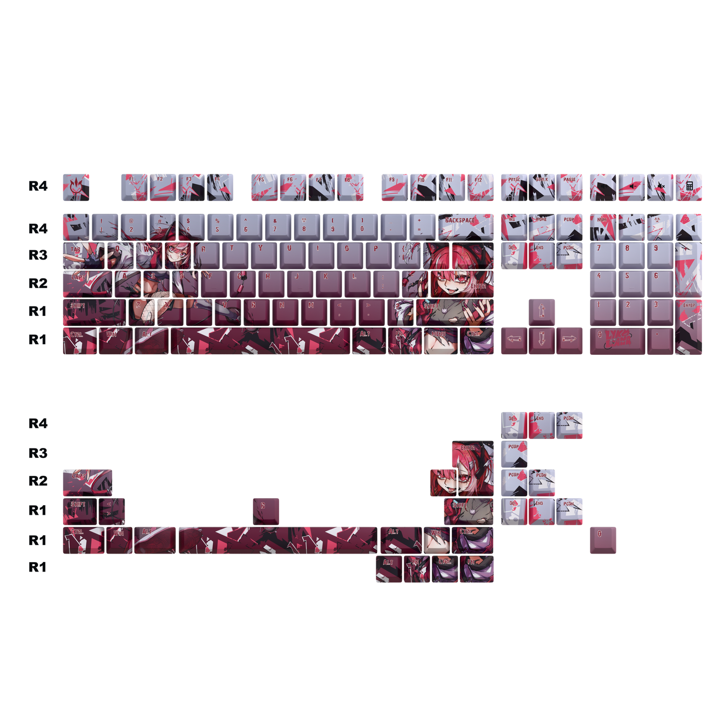 Lyko Lianna Keycaps Set