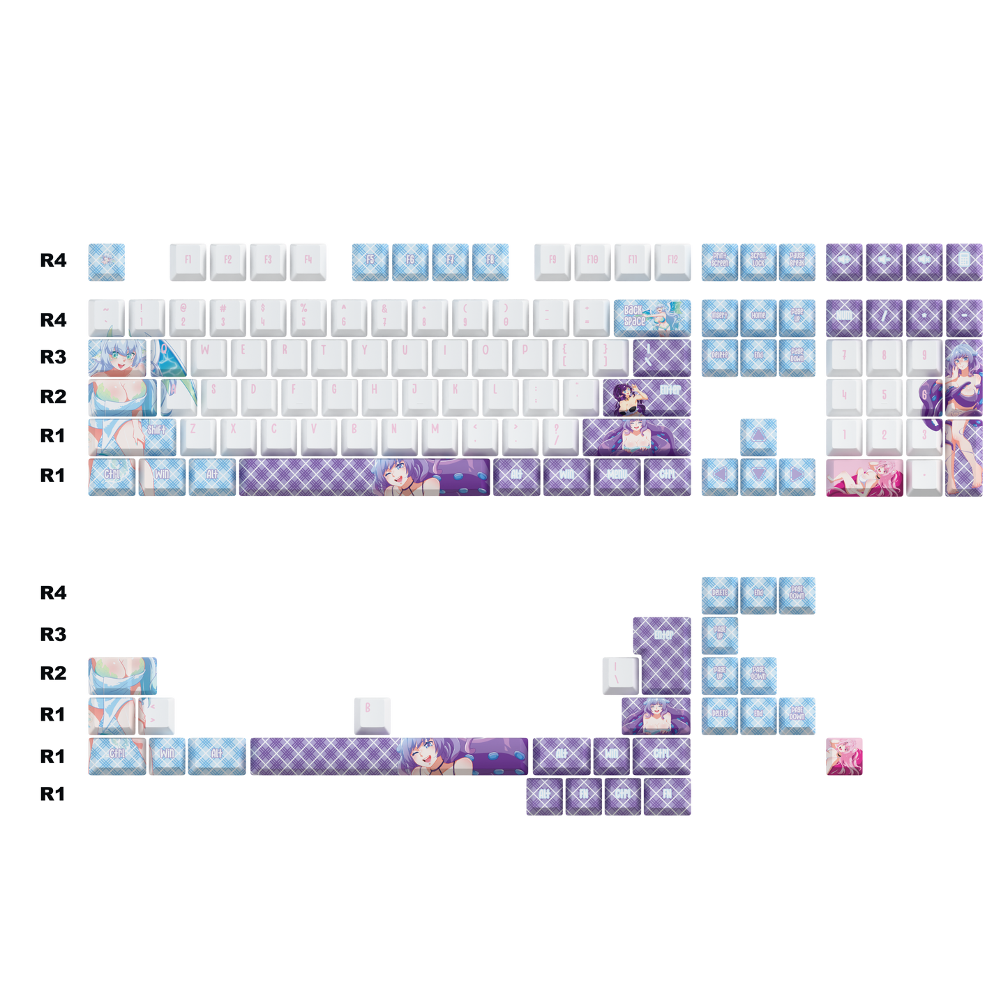 MomochanVT keycaps Set