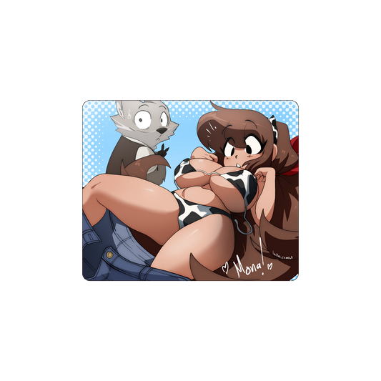 Inker Comics Glass Mousepad