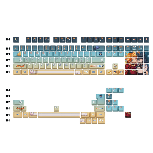 MythicDuo Keycaps Set