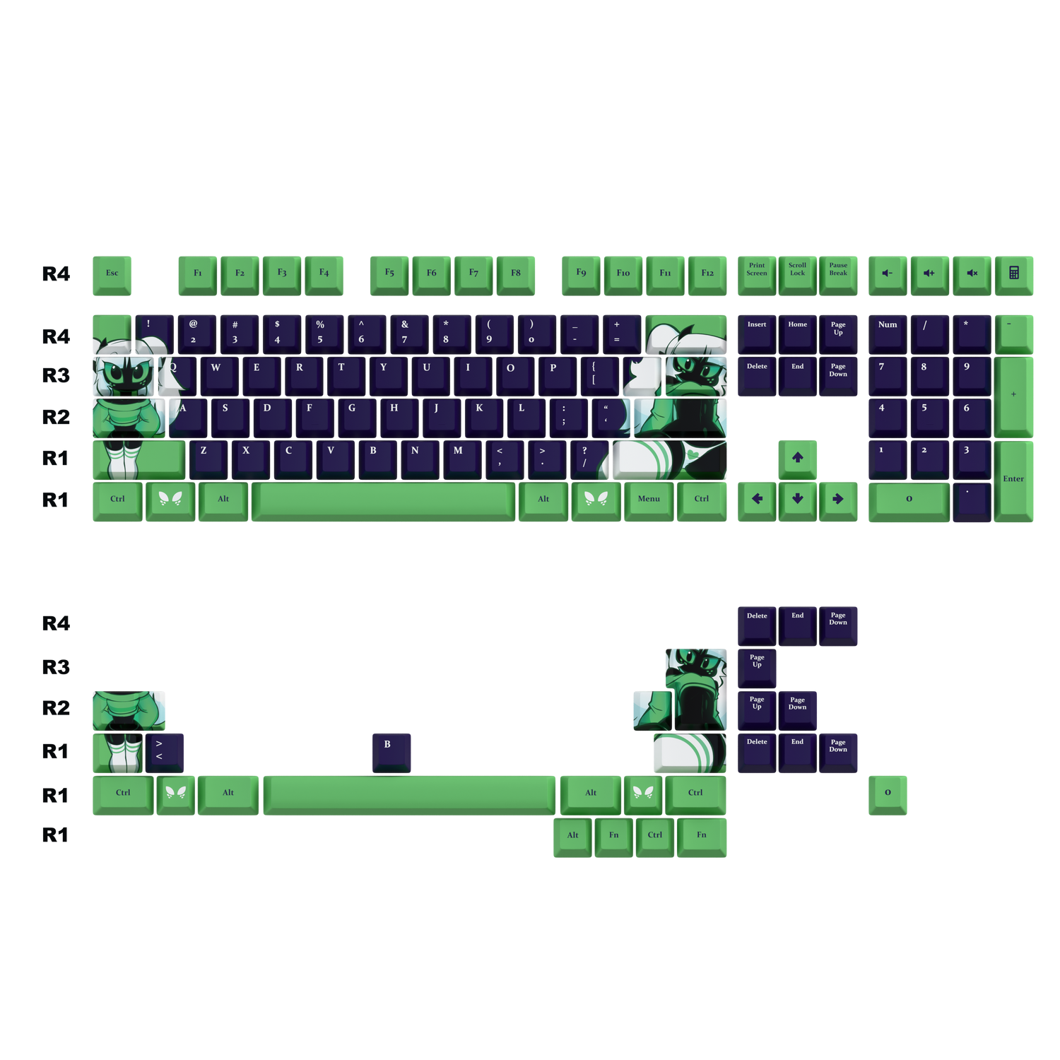 Jek Korpen_Nikki Keycaps Set