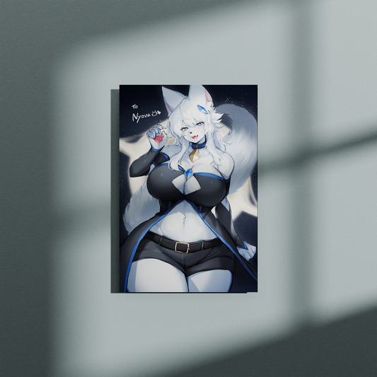 NyovaNebula Aluminium Poster