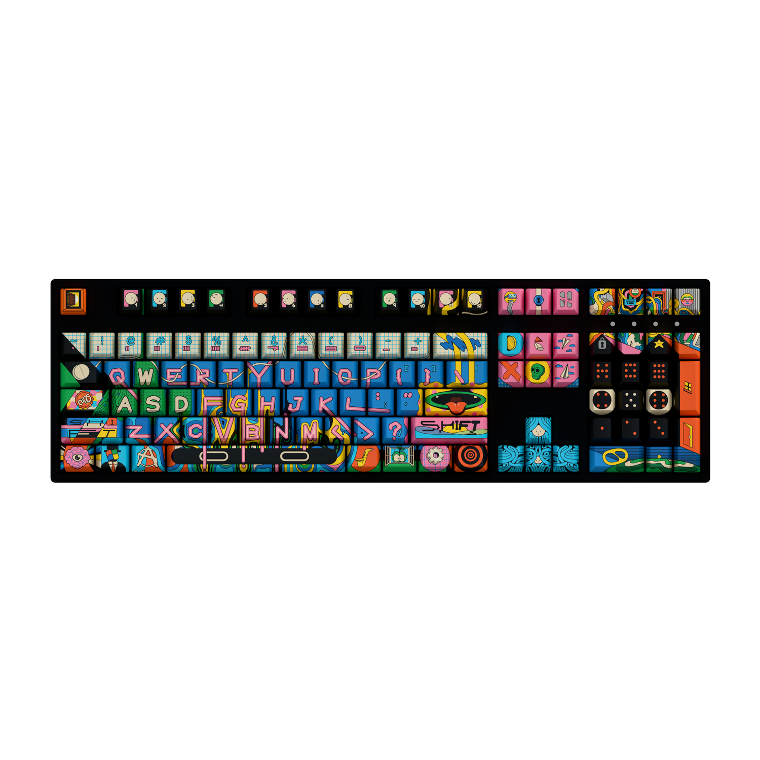 Oritoor 100% RGB Black Mechanical Keyboard
