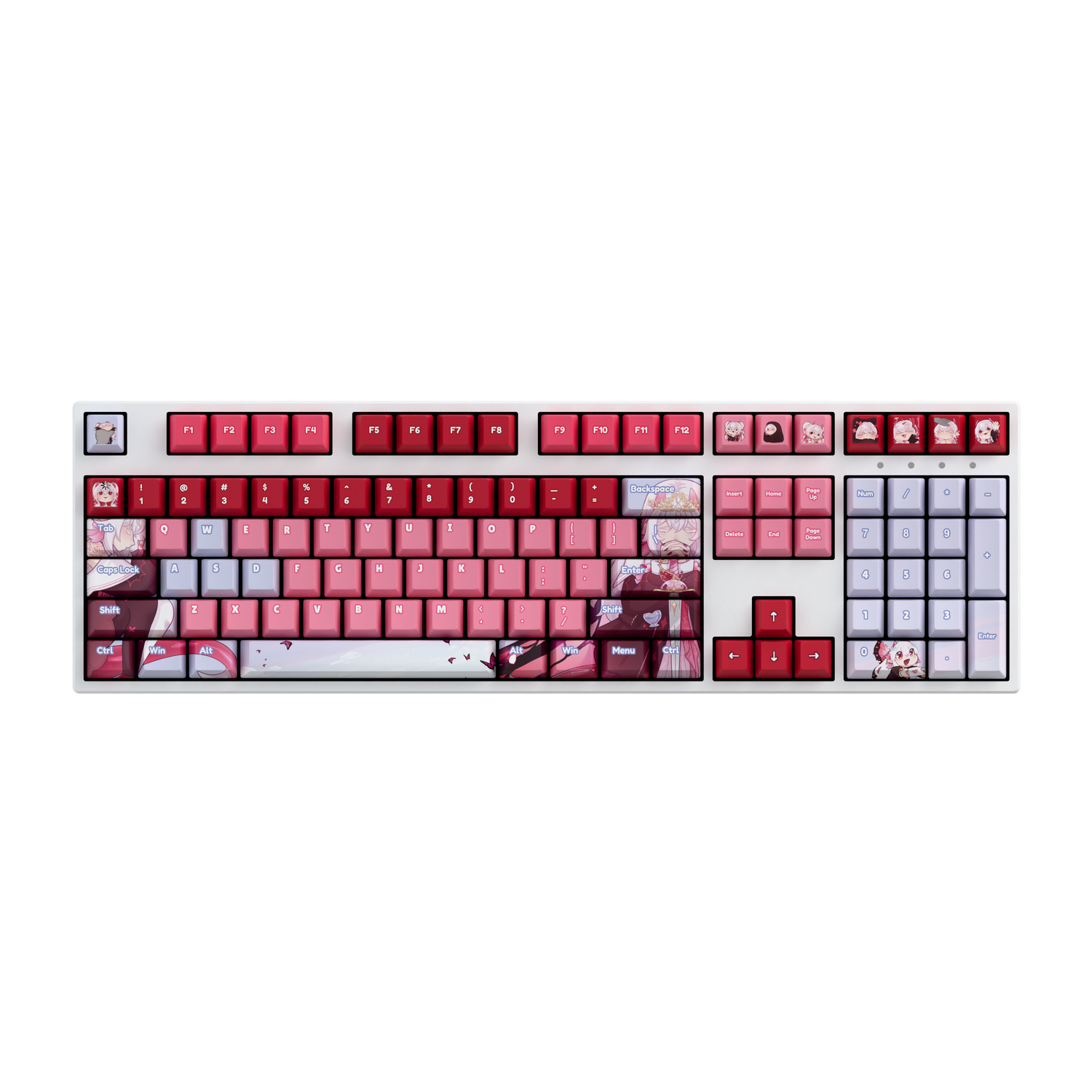 Rheya Heart 100% RGB Mechanical Keyboard