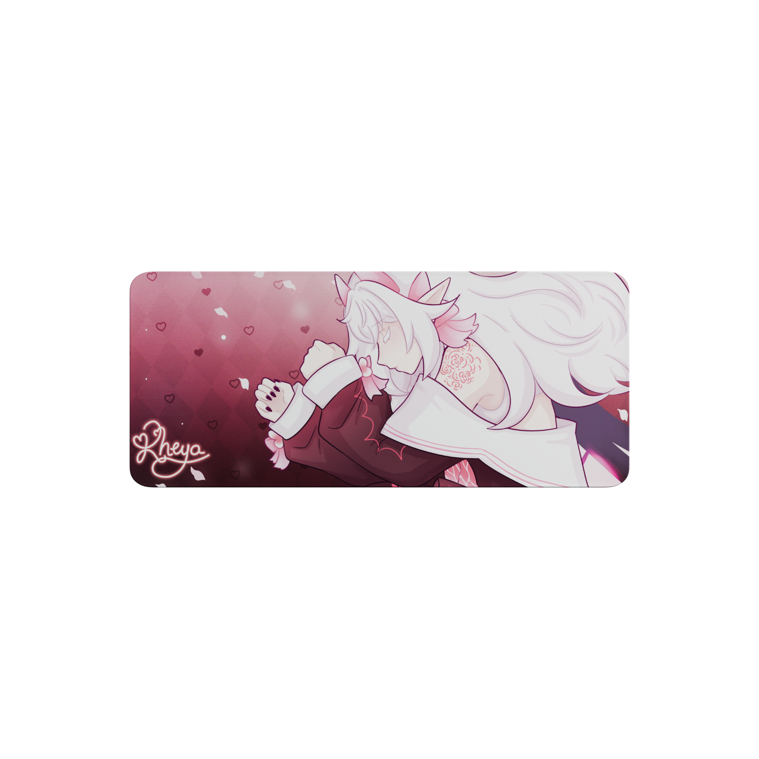 Rheya Heart Deskmat
