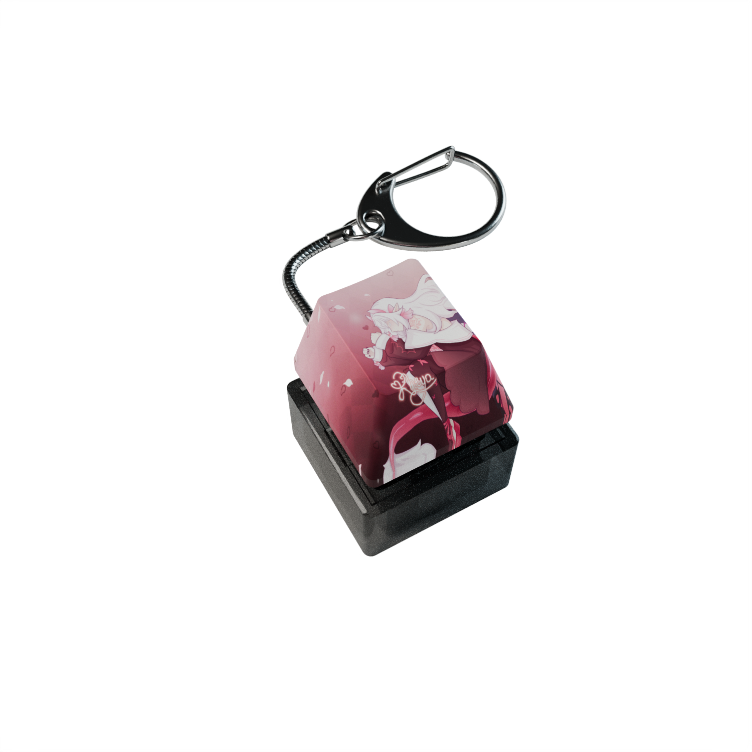 Rheya Heart Fidget Keychain