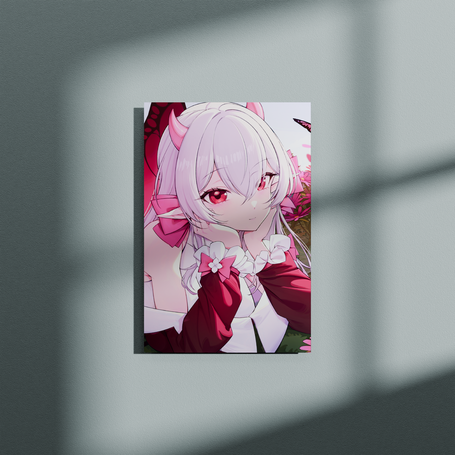 Rheya Heart Aluminium Poster Style A