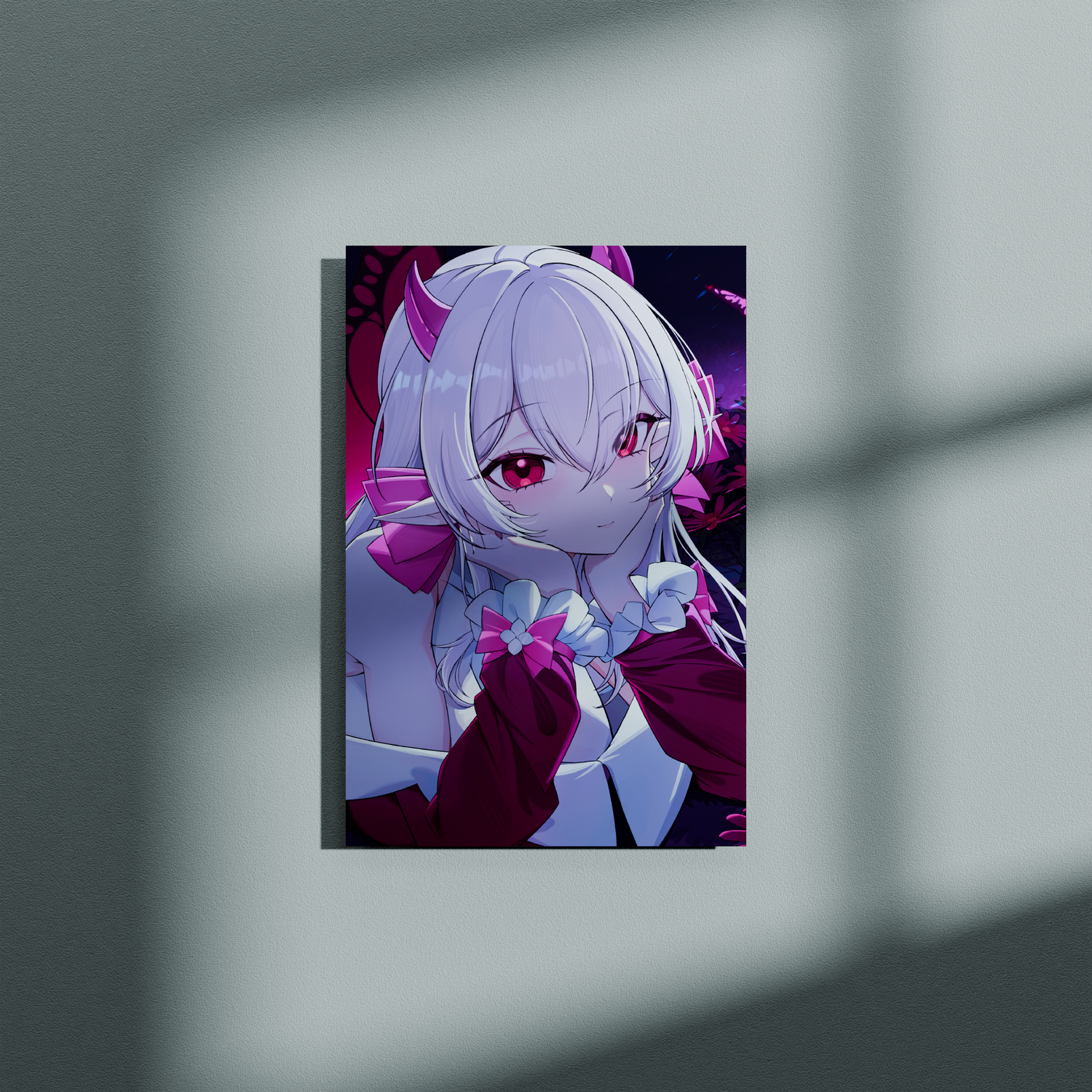 Rheya Heart Aluminium Poster Style B