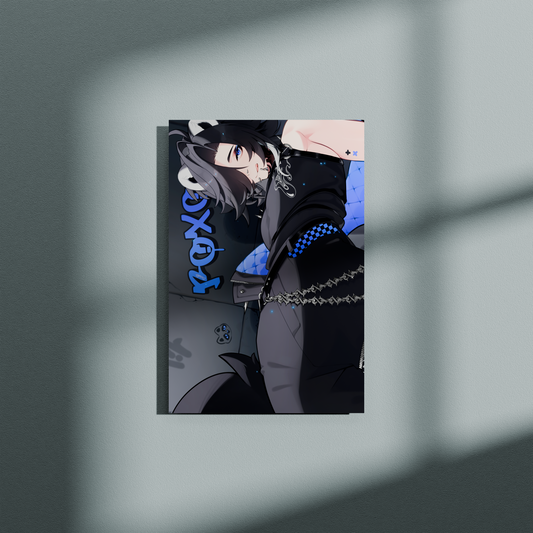 Roxo Aluminium Poster