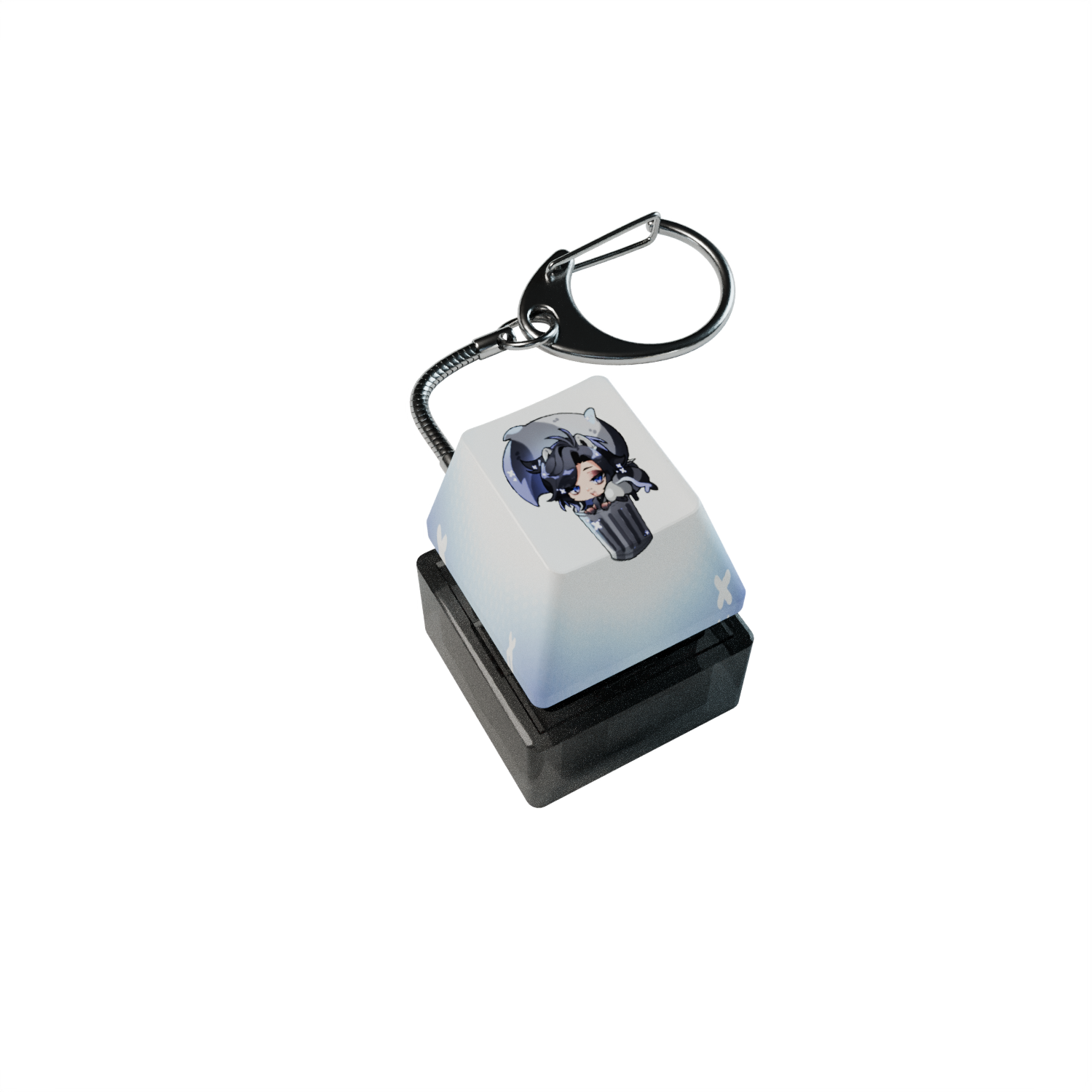 Roxo Fidget Keychain
