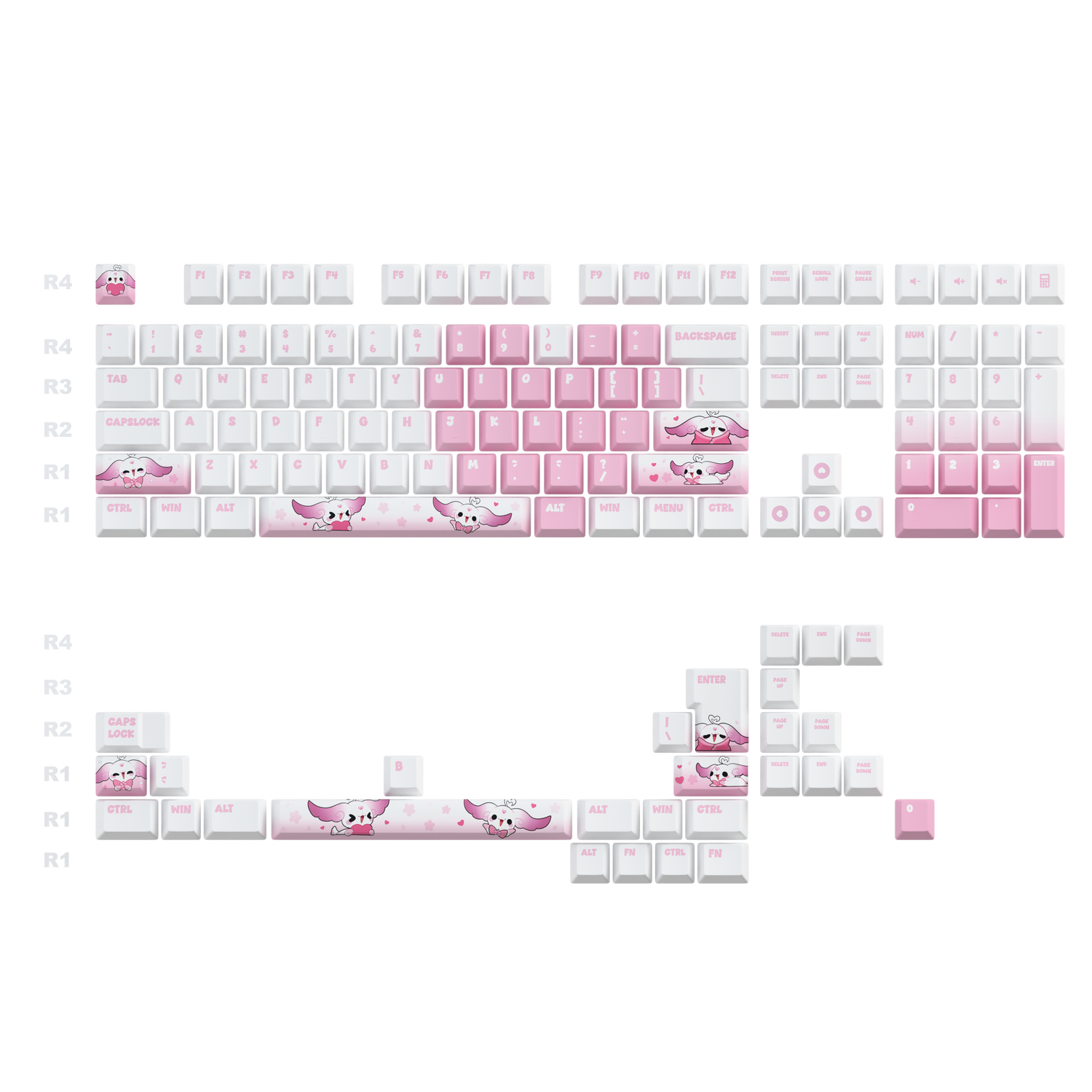 Saku Keycaps Set