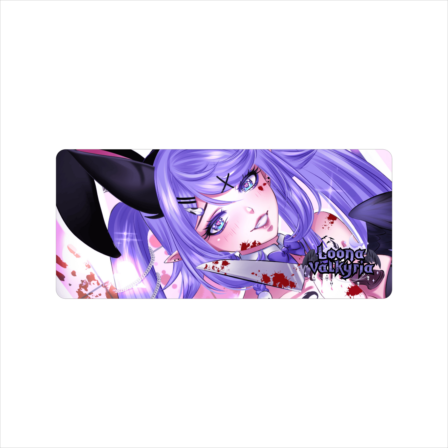 [LIMITED DROP] Loona Valkyria Style C Deskmat