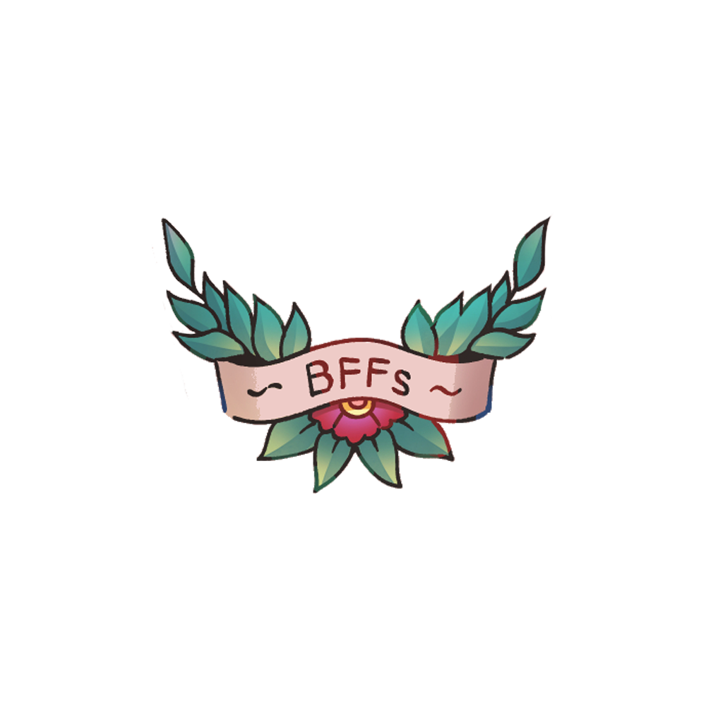 FeFe Tattoo Sticker