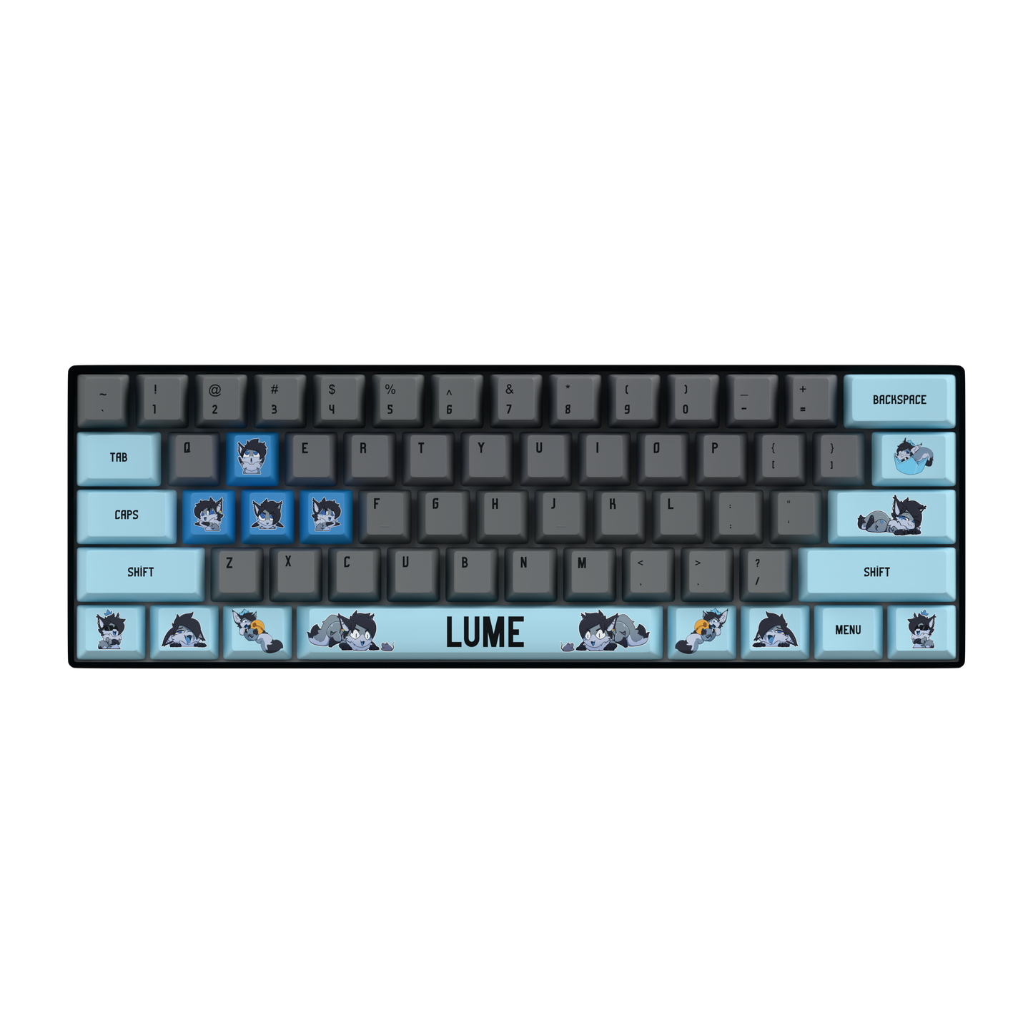 Thicc Prince 60% RGB Mechanical Keyboard