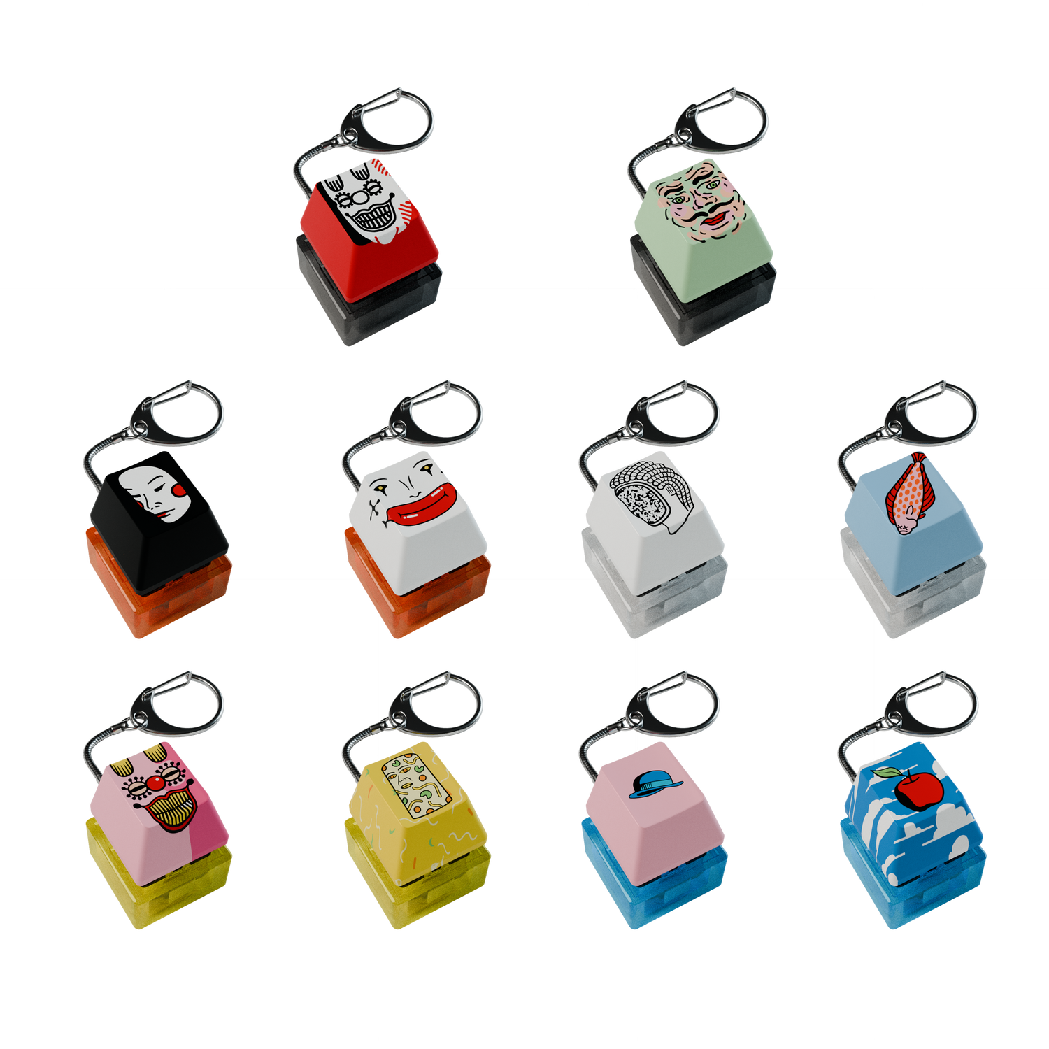 Umami Fidget Keychain