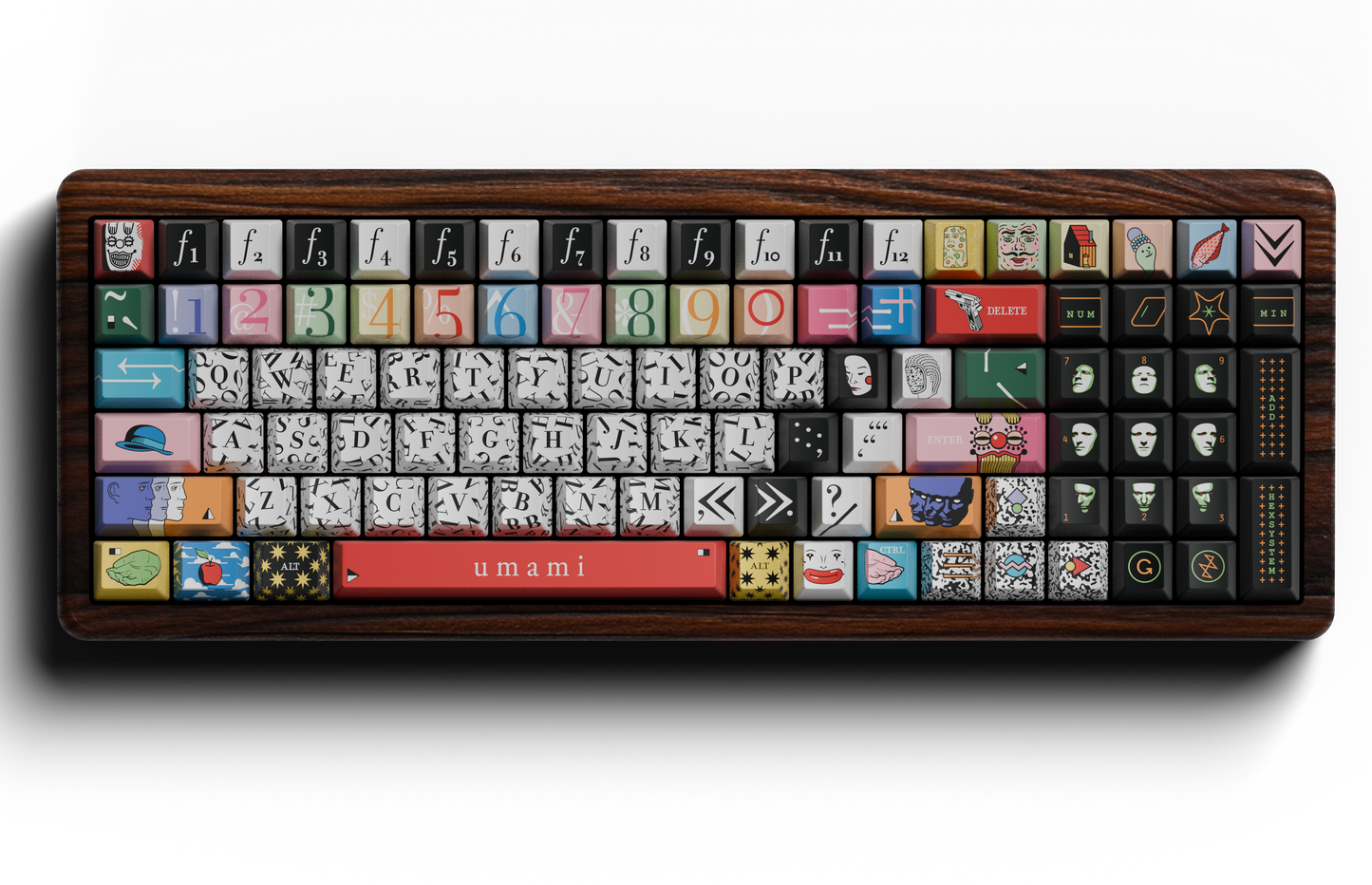 [Limited Edition 100 units] Umami 96% Wooden Keyboard