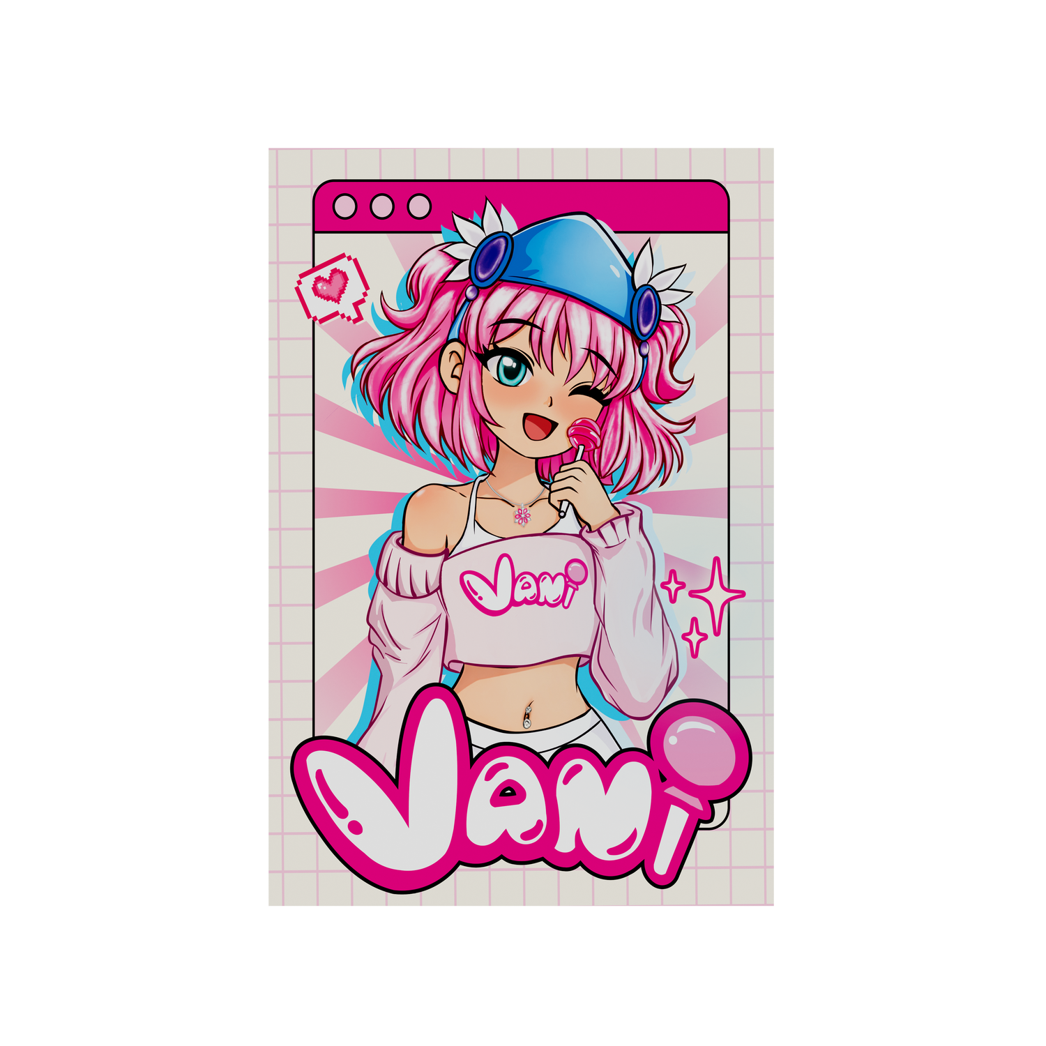 Vanilbean Aluminium Poster