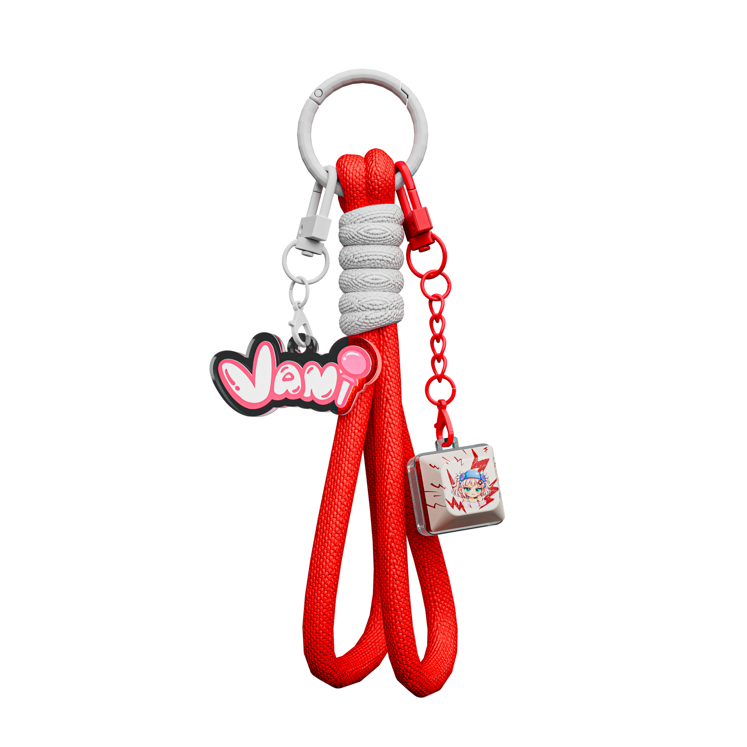 Vanilbean Fidget Keychain Style D