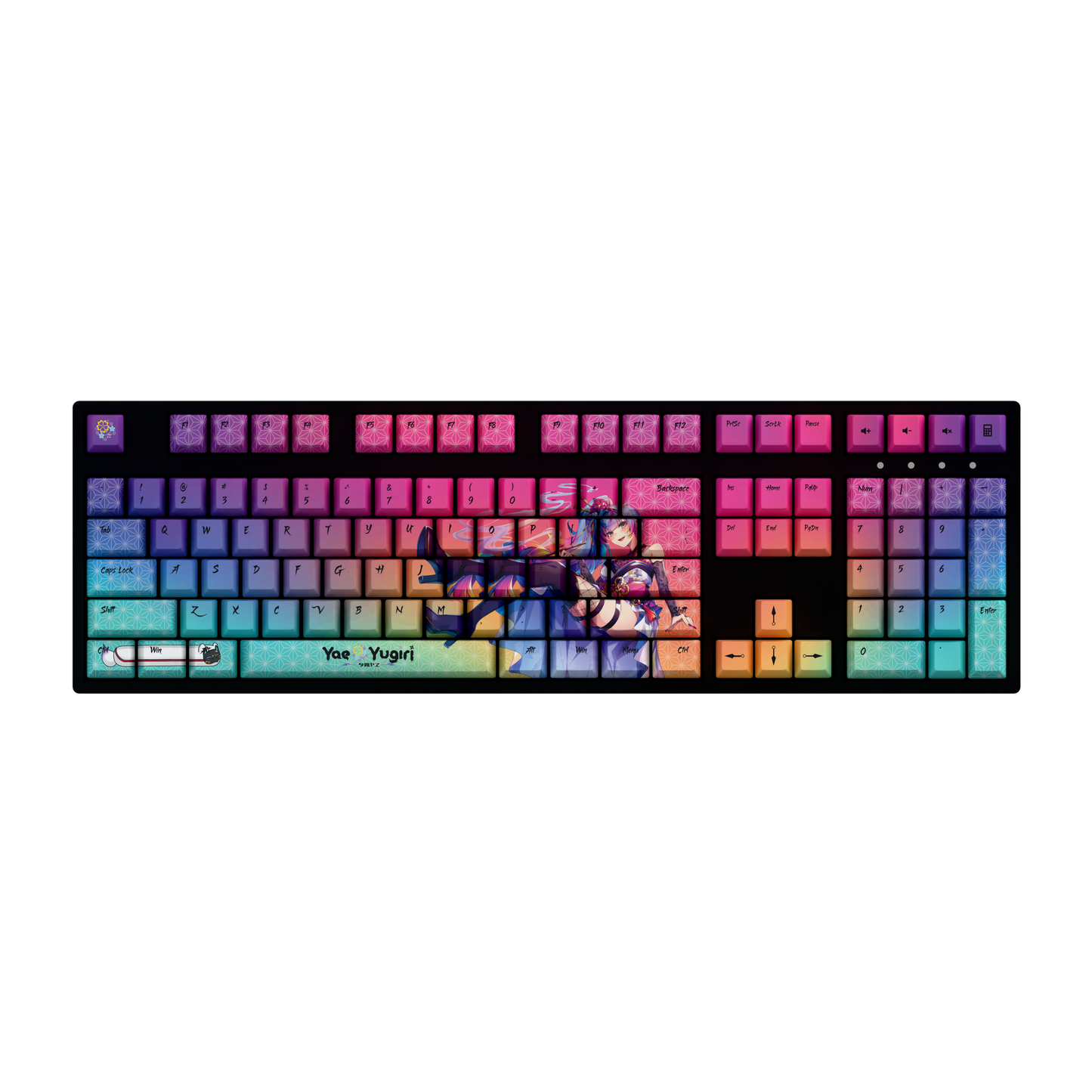 Yae Yugiri 100% RGB Mechanical Keyboard