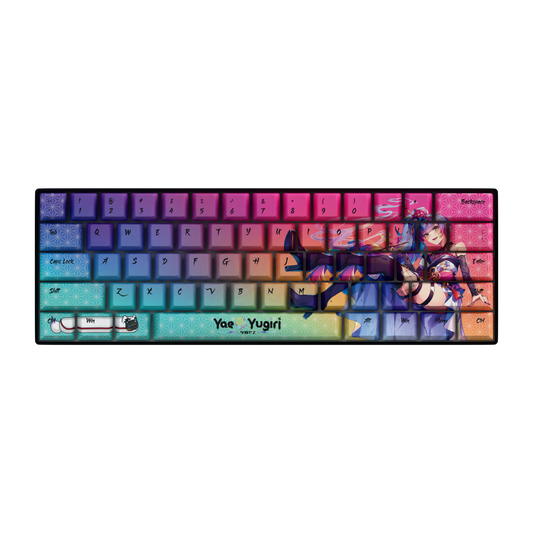 Yae Yugiri  60% RGB Mechanical Keyboard