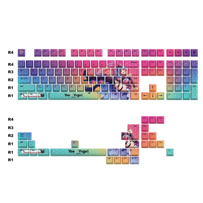 Yae Yugiri Keycaps Set