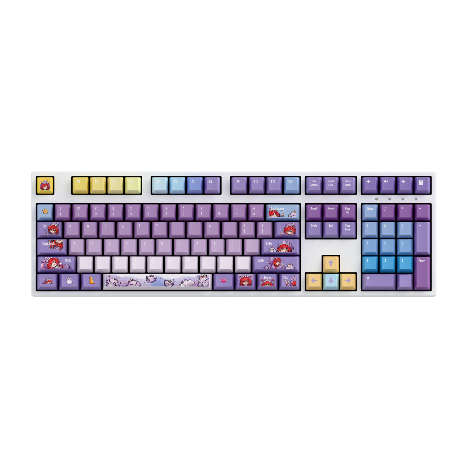 Yumprincess 100% RGB Mechanical Keyboard