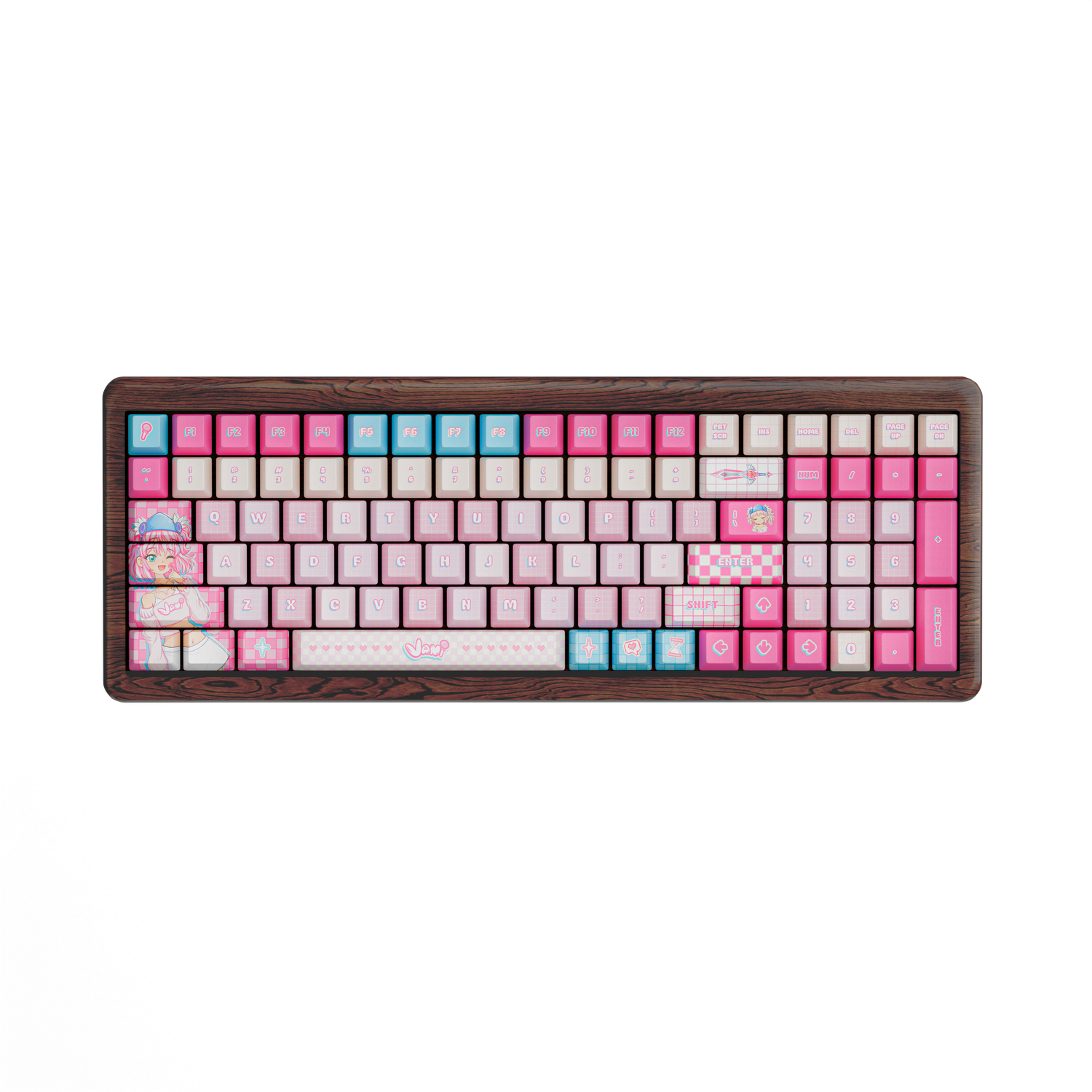 [Limited Edition 100 units] Vanilbean 96% Wooden Keyboard